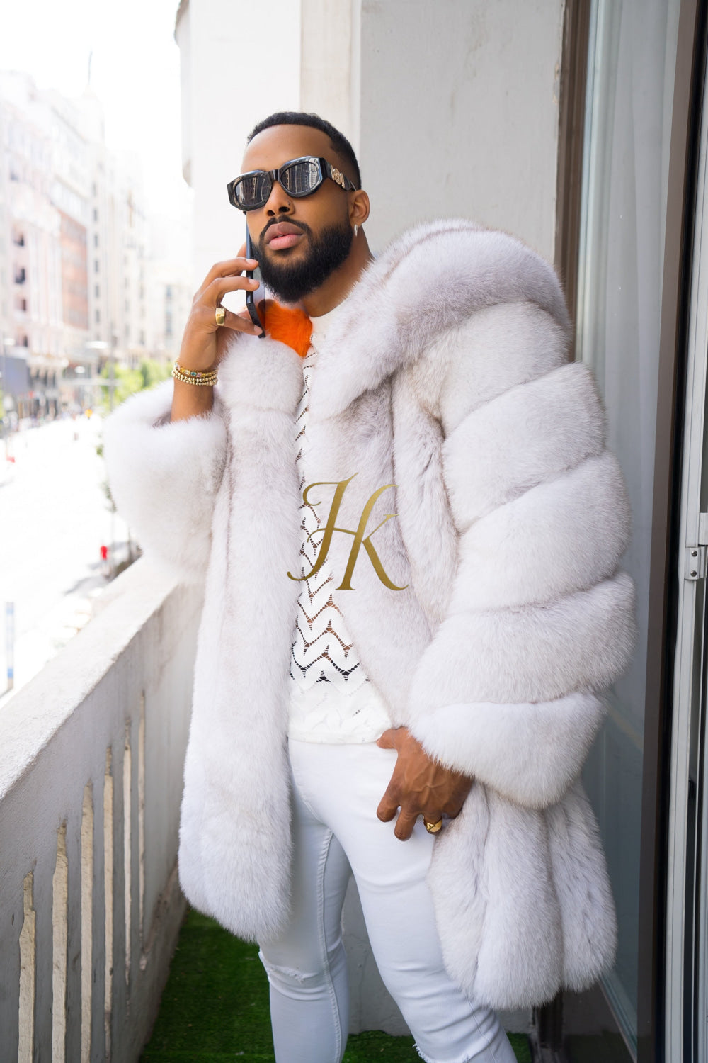 Luxurious Fox Fur Coats for Men - Elevate Your Style and Warmth - kayibstrore