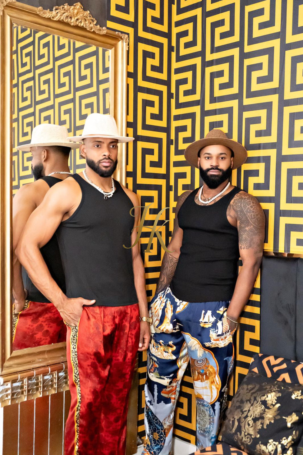 Men's Tailored Silk Trousers | Rave Wear, Contemporary Elegance, Designer Clothing pants - kayibstrore