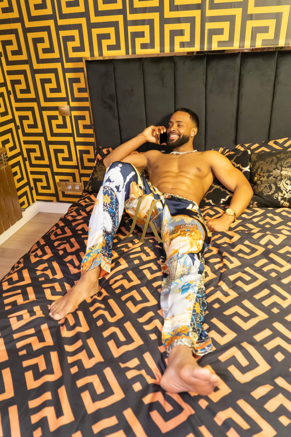 Men's Tailored Silk Trousers | Rave Wear for men, Contemporary Elegance, Designer Clothing pants - kayibstrore