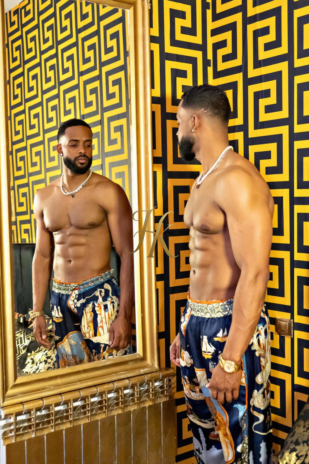 Men's Tailored Silk Trousers | Rave Wear for men, Contemporary Elegance, Designer Clothing pants - kayibstrore