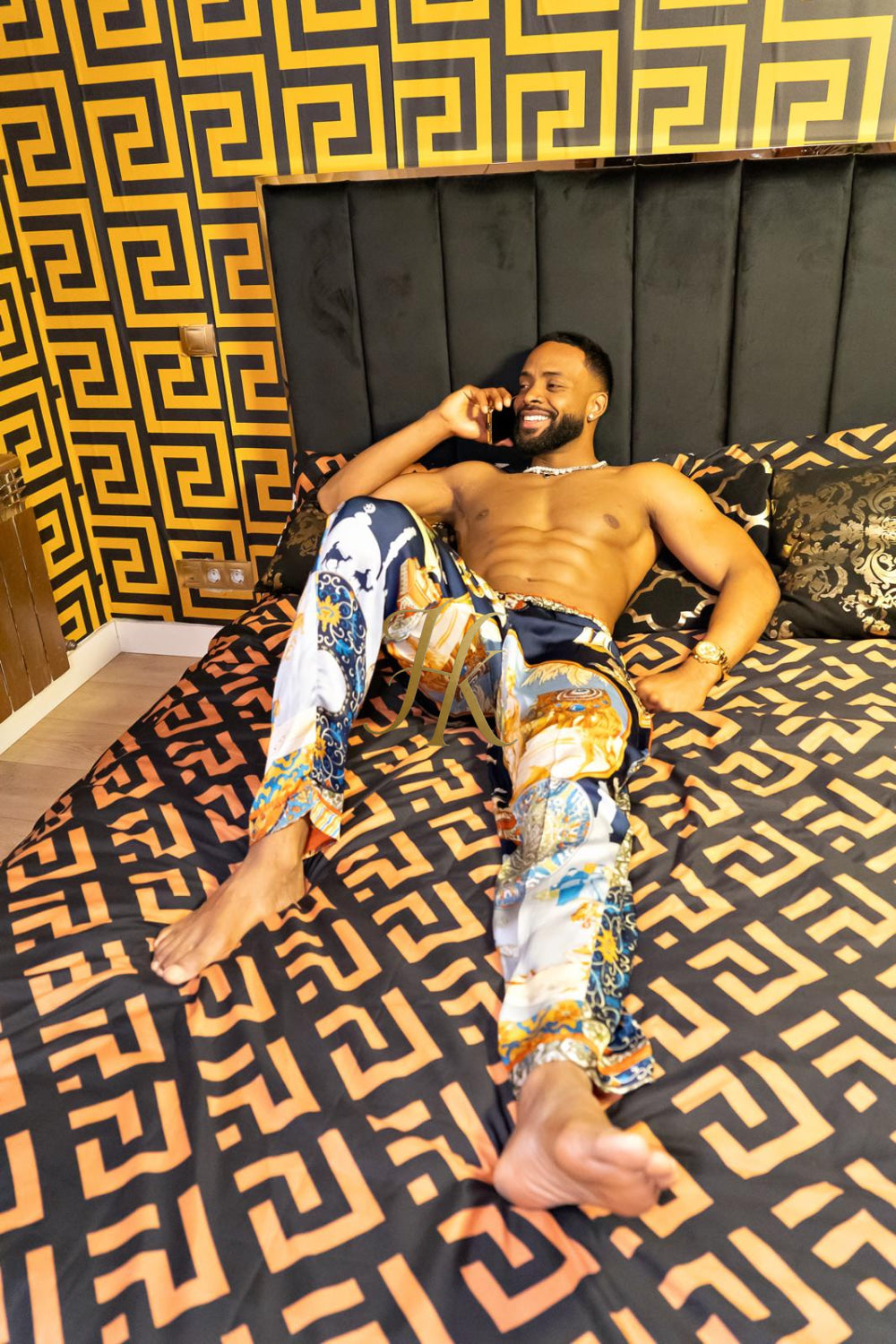 Men's Tailored Silk Trousers | Rave Wear for men, Contemporary Elegance, Designer Clothing pants - kayibstrore