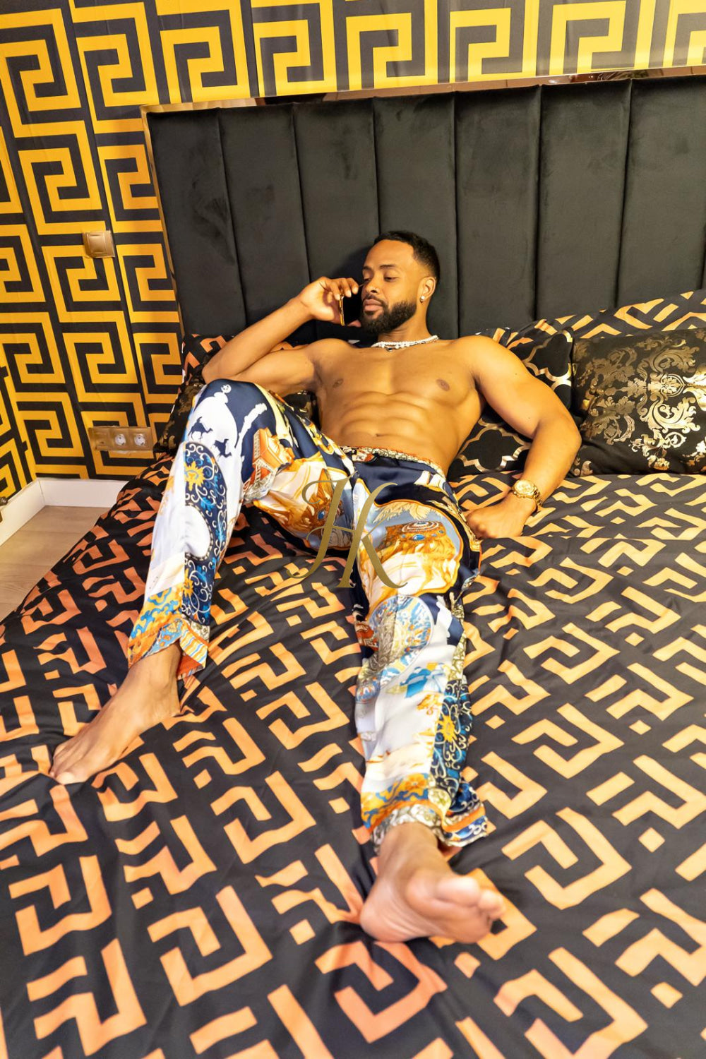 Men's Tailored Silk Trousers | Rave Wear for men, Contemporary Elegance, Designer Clothing pants - kayibstrore