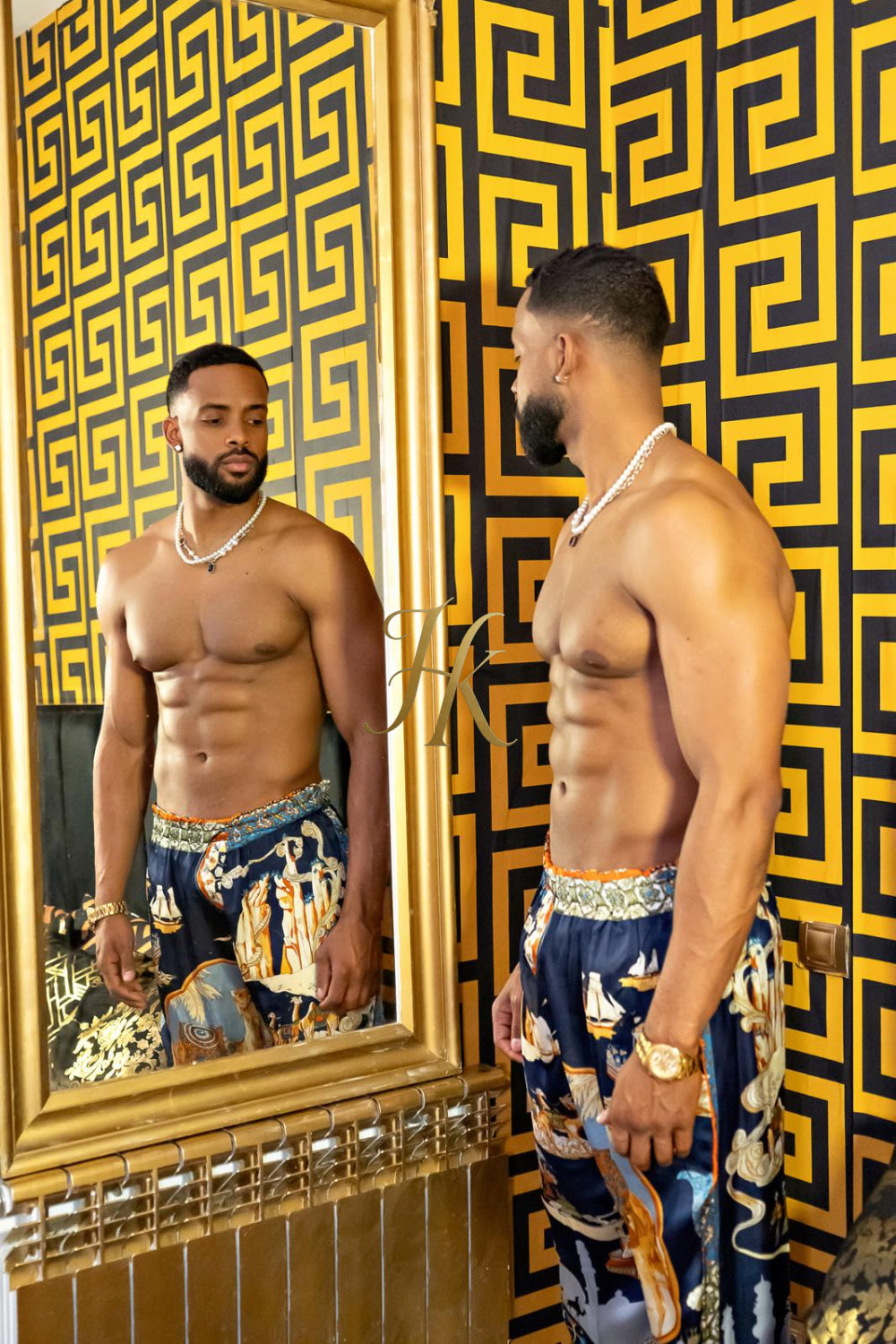 Men's Tailored Silk Trousers | Rave Wear for men, Contemporary Elegance, Designer Clothing pants - kayibstrore