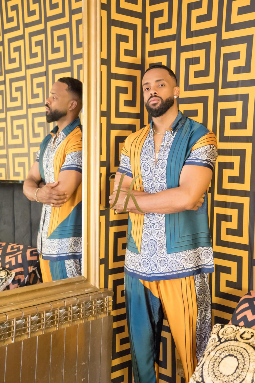 Men's Luxury Silk Dress Set Outfit - Elevate Your Style Game with Ultimate Comfort and Unbeatable Quality - kayibstrore