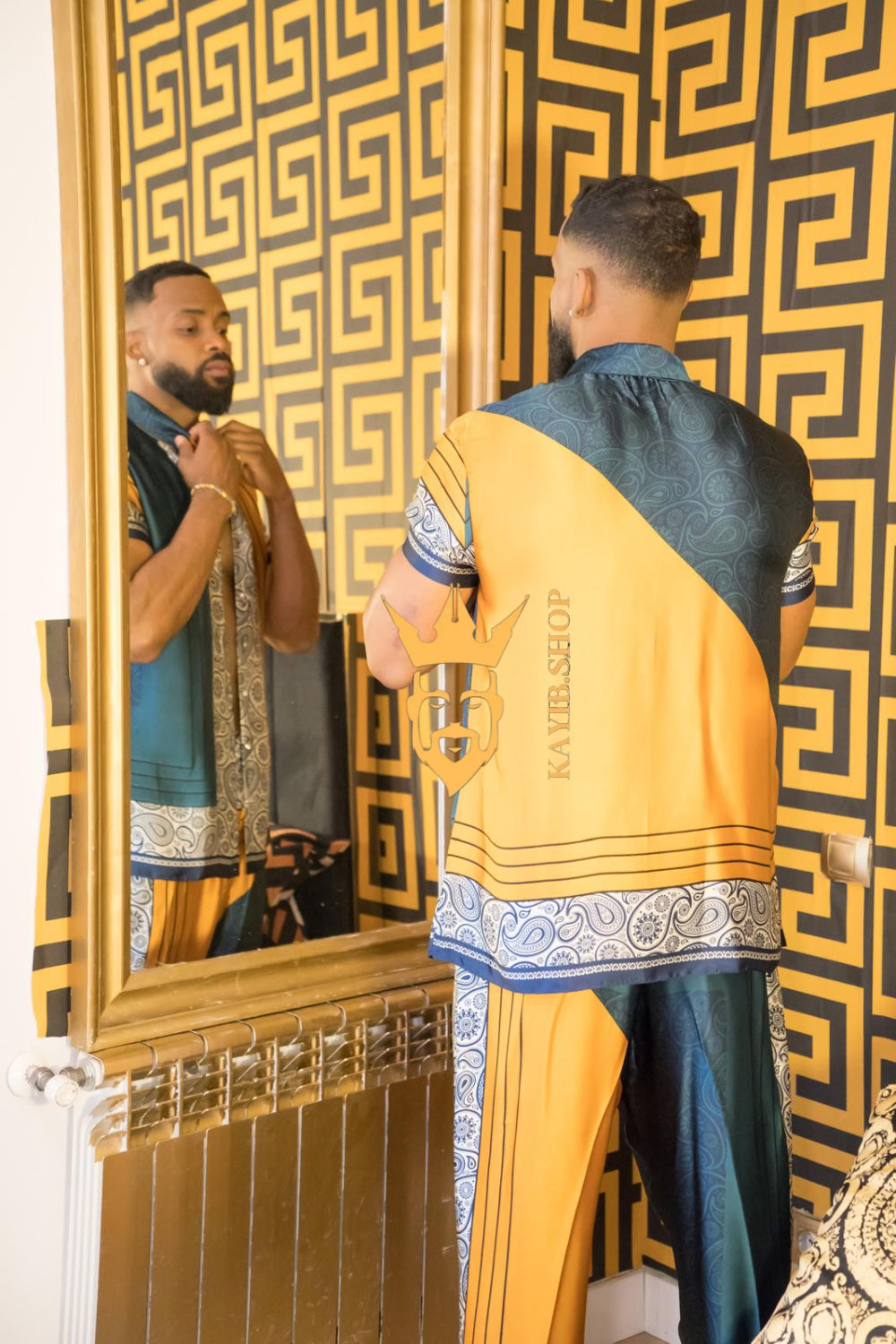 Men's Luxury Silk Dress Set Outfit - Elevate Your Style Game with Ultimate Comfort and Unbeatable Quality - kayibstrore