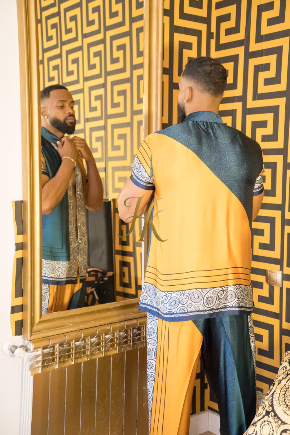 Men's Luxury Silk Dress Set Outfit - Elevate Your Style Game with Ultimate Comfort and Unbeatable Quality - kayibstrore