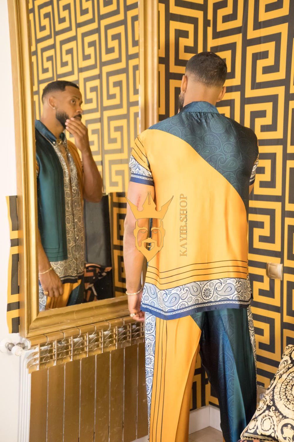 Men's Luxury Silk Dress Set Outfit - Elevate Your Style Game with Ultimate Comfort and Unbeatable Quality - kayibstrore