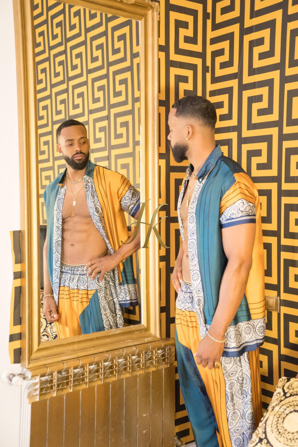 Men's Luxury Silk Dress Set Outfit - Elevate Your Style Game with Ultimate Comfort and Unbeatable Quality - kayibstrore