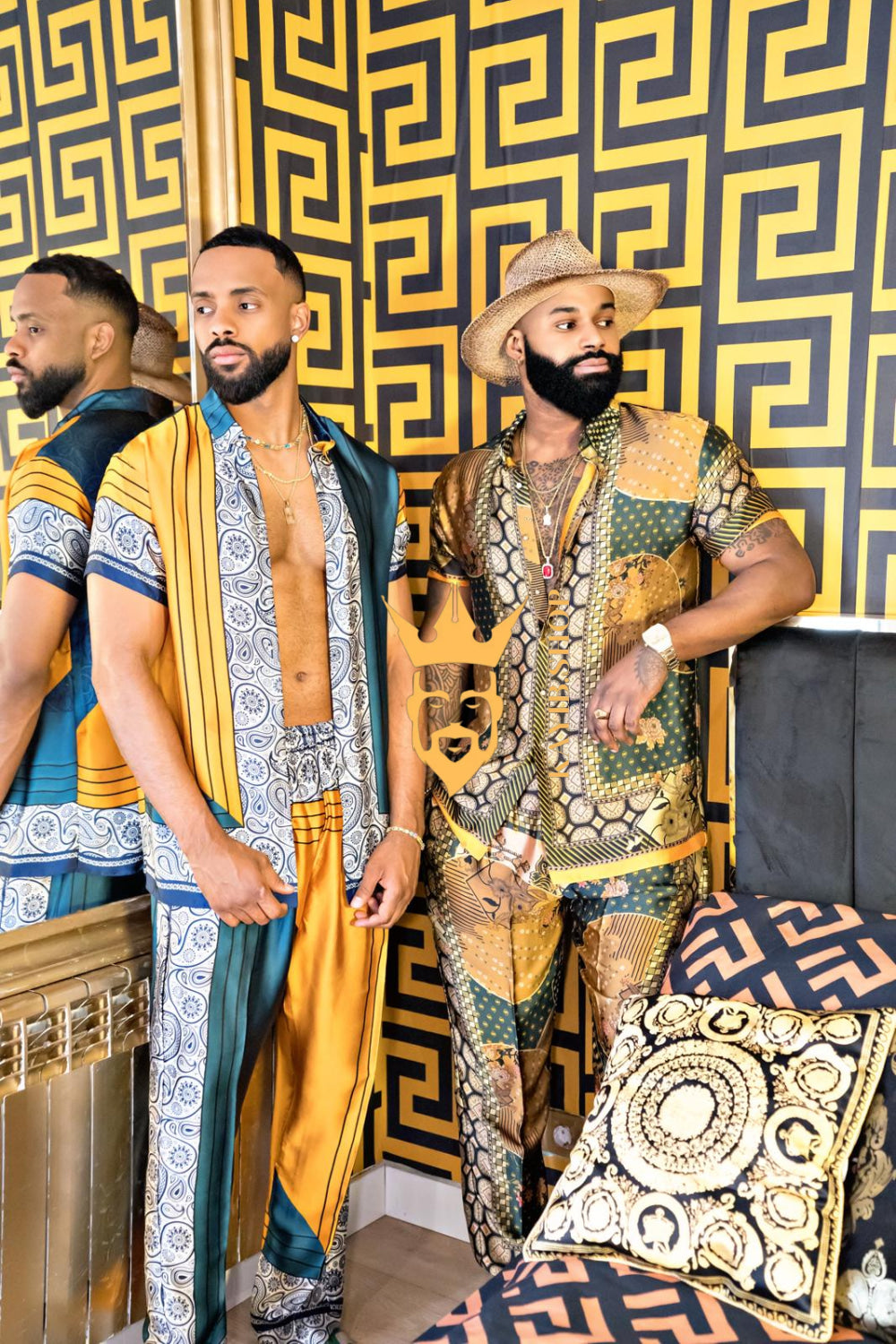 Men's Luxury Silk Dress Set Outfit - Elevate Your Style Game with Ultimate Comfort and Unbeatable Quality - kayibstrore
