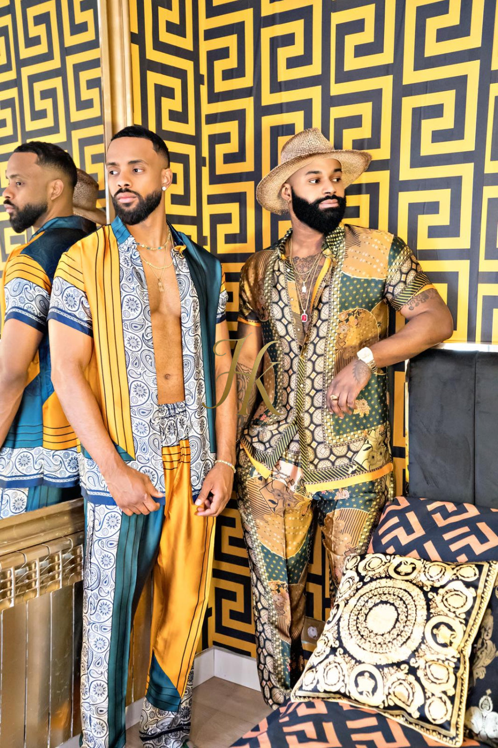 Men's Luxury Silk Dress Set Outfit - Elevate Your Style Game with Ultimate Comfort and Unbeatable Quality - kayibstrore