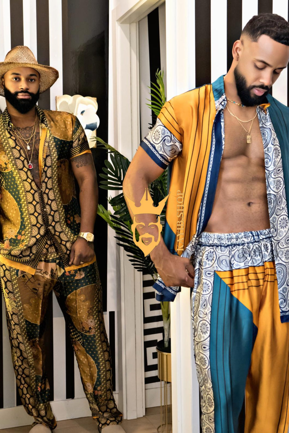 Men's Luxury Silk Dress Set Outfit - Elevate Your Style Game with Ultimate Comfort and Unbeatable Quality - kayibstrore