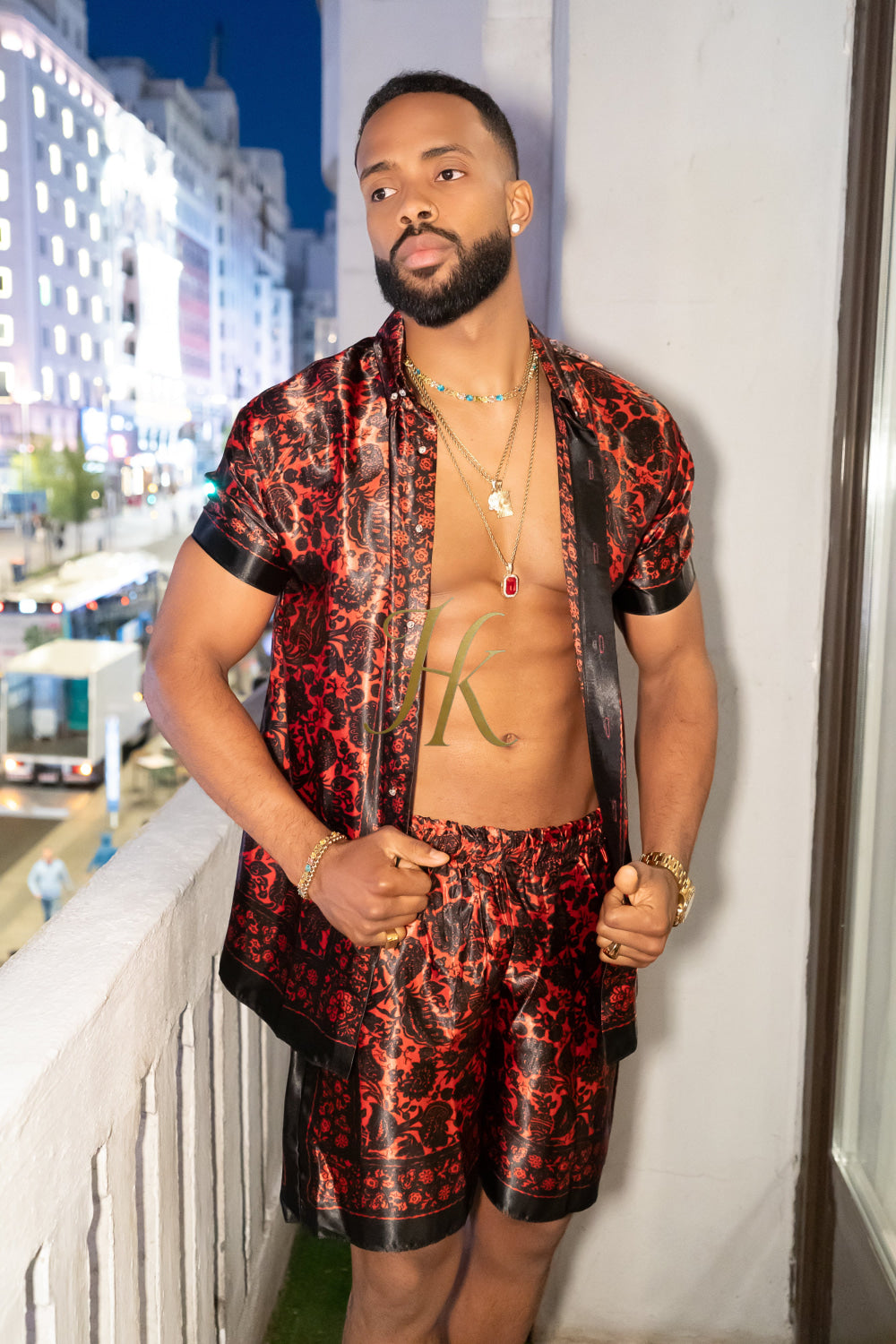 Beach Summer Luxury handmade Silk Set- Stay Cool and Look Flawless All Summer Long - kayibstrore