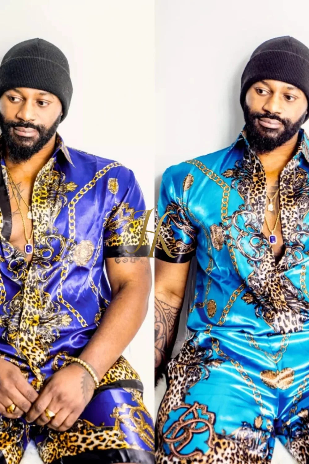 Mens Luxury Silk Set 2 Pcs
