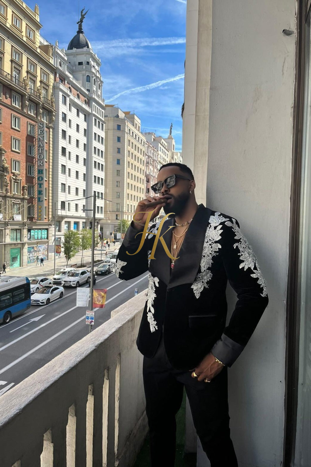 Luxury Handmade Custom velvet blazer Men's Suit with Sheer Velvet Lapel - Elevate Formal Style | KAYIB - kayibstrore