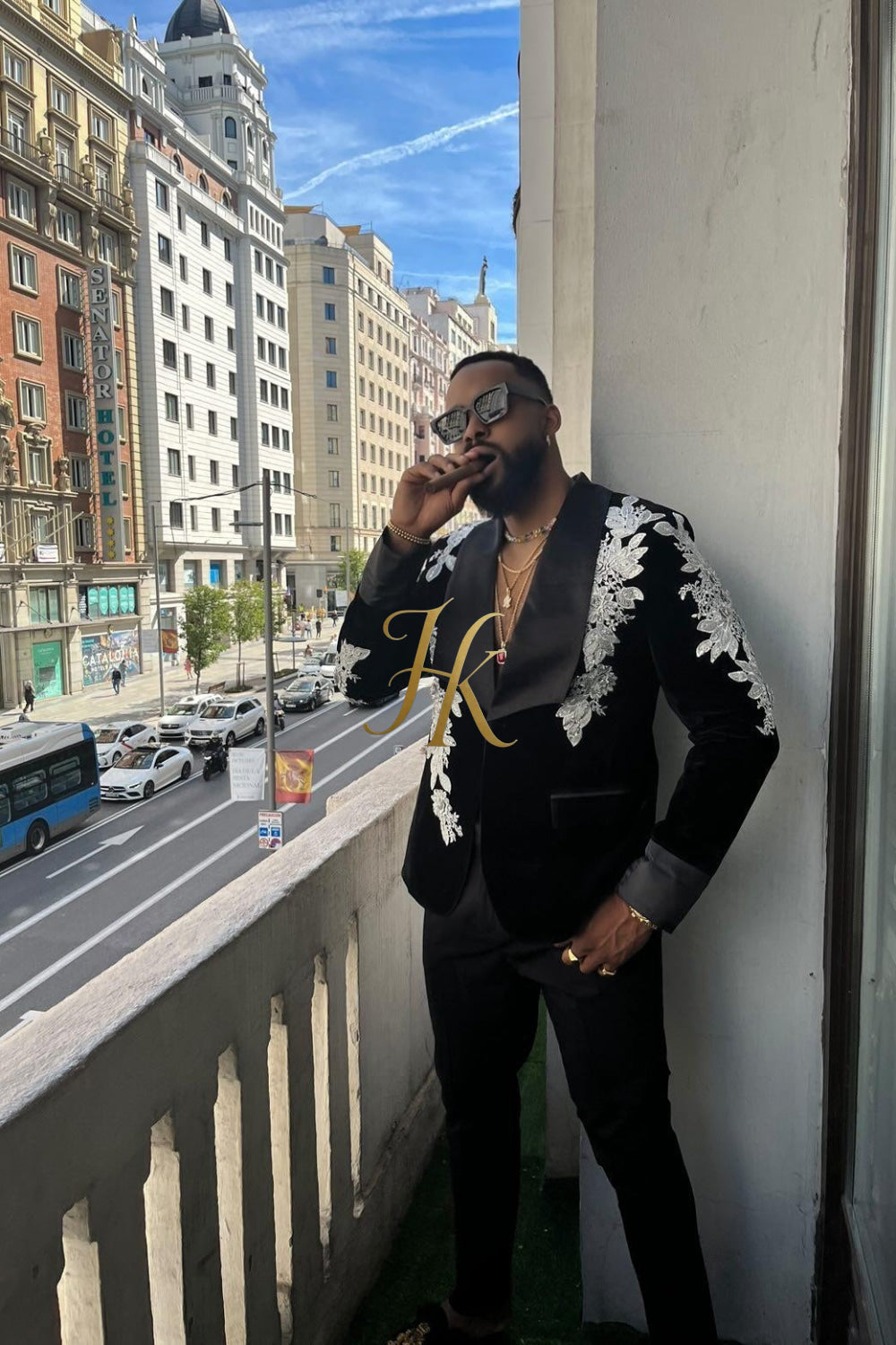 Luxury Handmade Custom velvet blazer Men's Suit with Sheer Velvet Lapel - Elevate Formal Style | KAYIB - kayibstrore