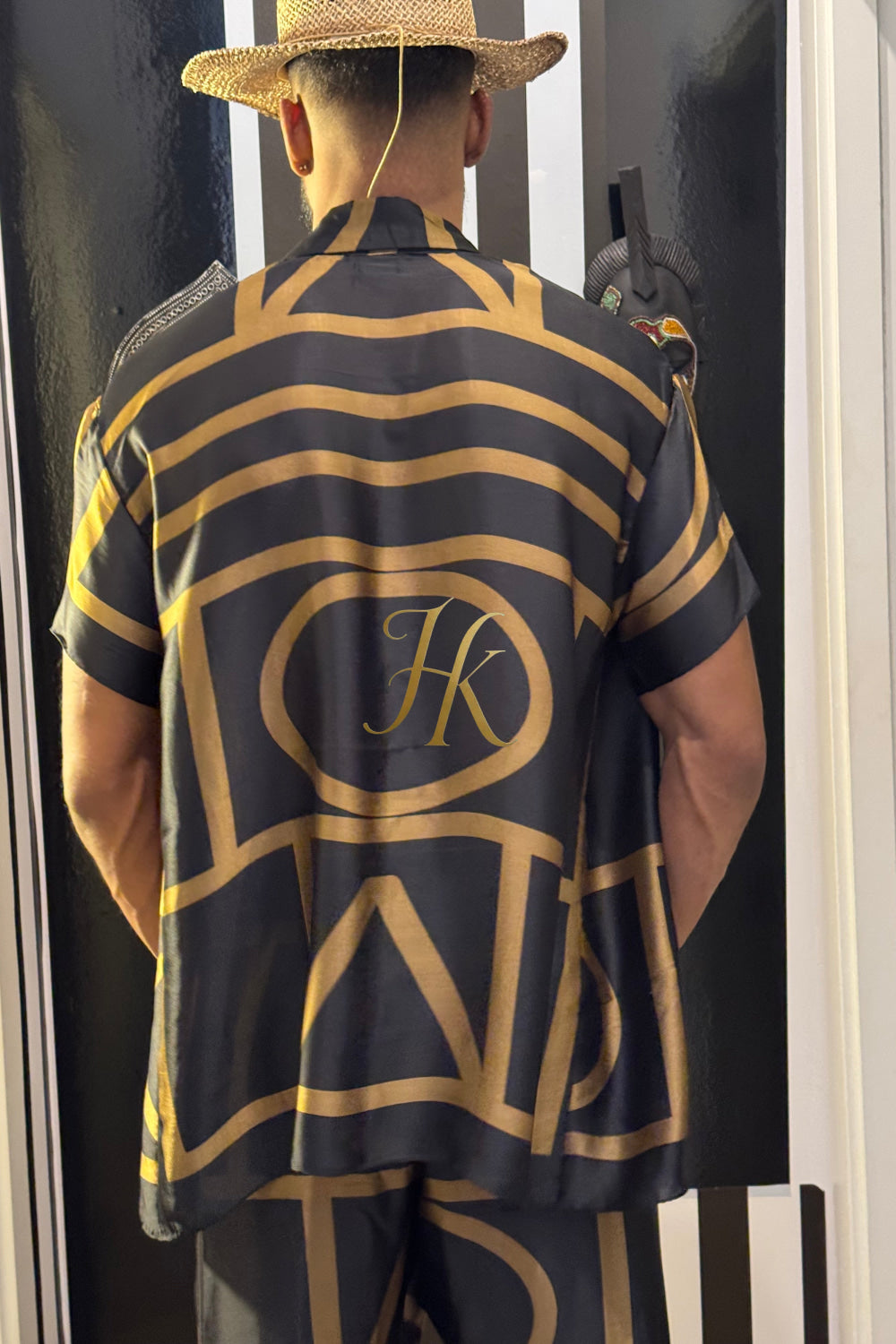 Men's Silk Summer Set outfits : Luxury menswear - kayibstrore