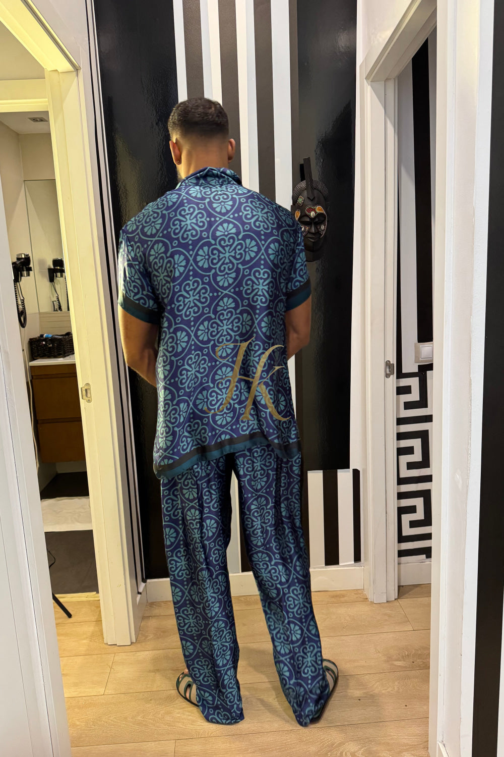 Premium Men’s Pure Silk Matching Set - kayibstrore