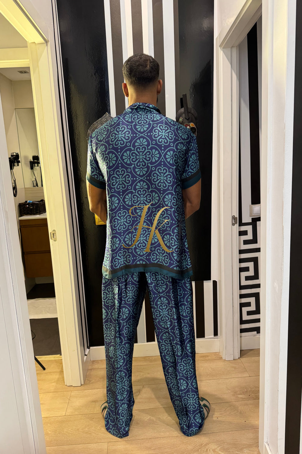 Premium Men’s Pure Silk Matching Set - kayibstrore