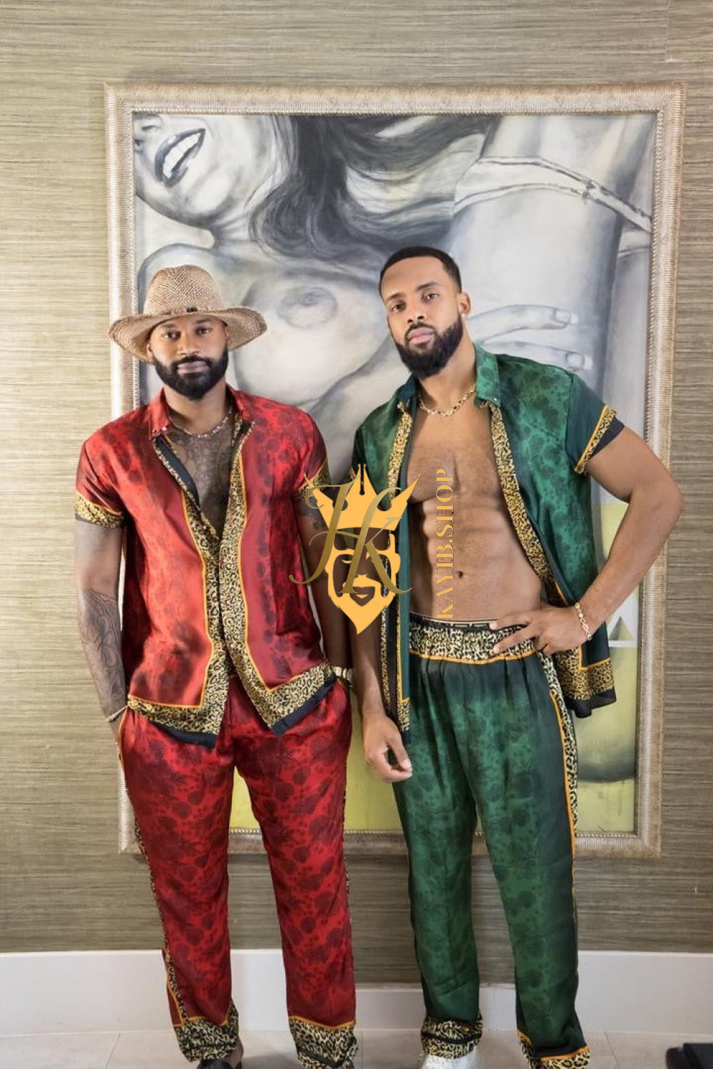 Handmade Outfits: Men's Luxury Silk Set - kayibstrore