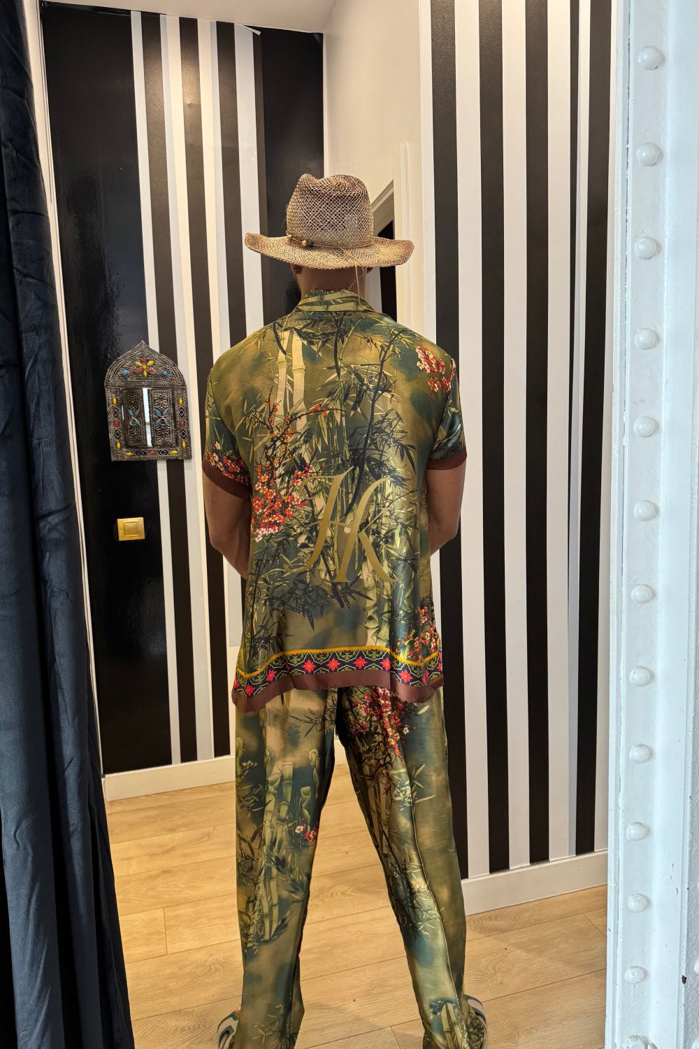 Men’s Pure Silk Matching Set – Where Comfort Meets Sophistication - kayibstrore