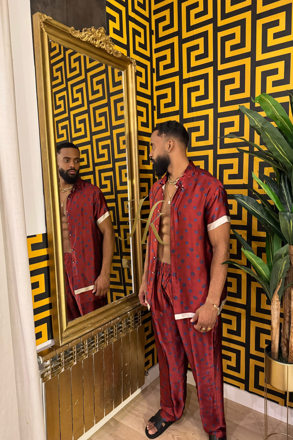 Men’s Premium Pure Silk Matching Set - kayibstrore