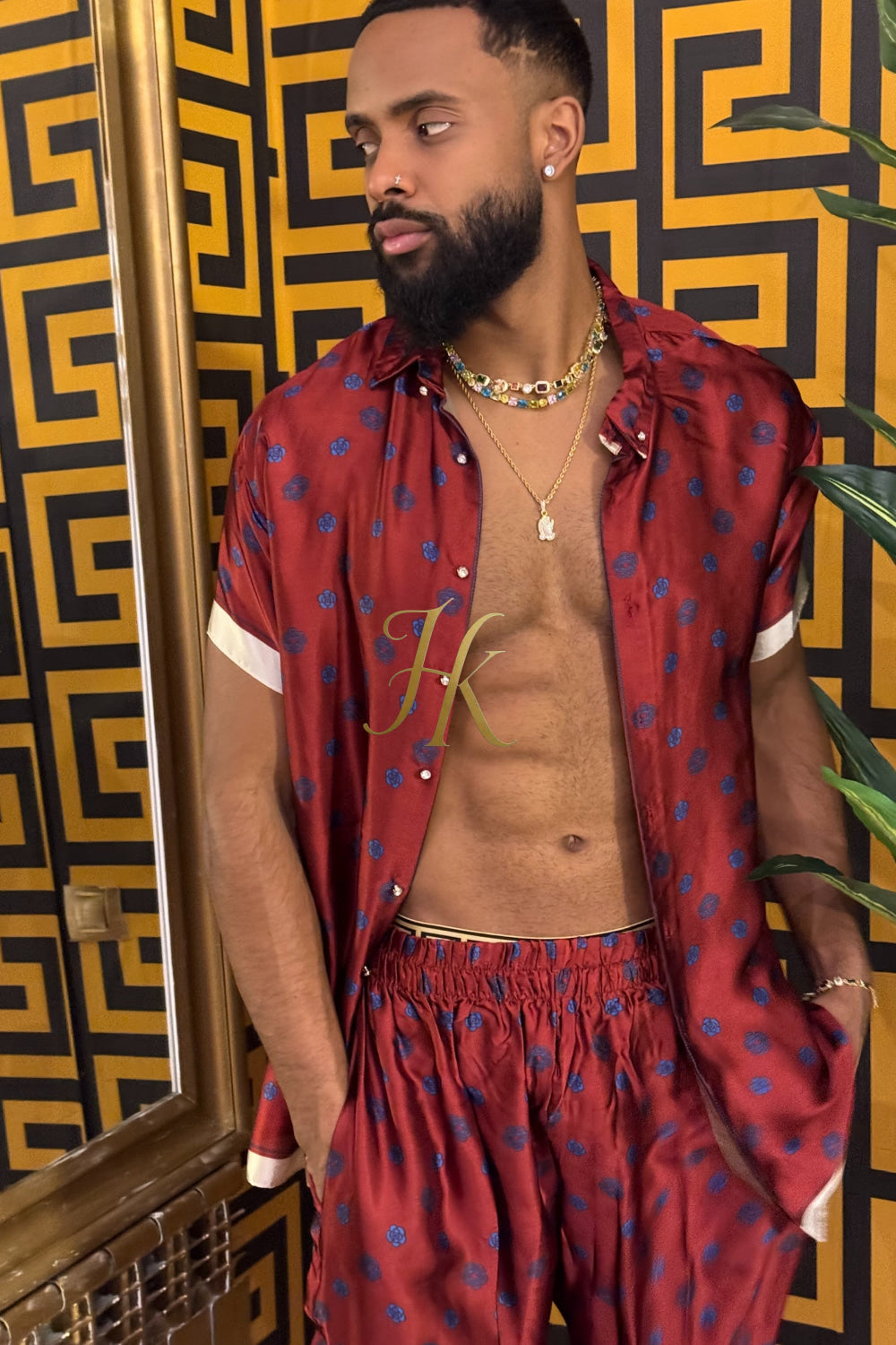 Men’s Premium Pure Silk Matching Set - kayibstrore