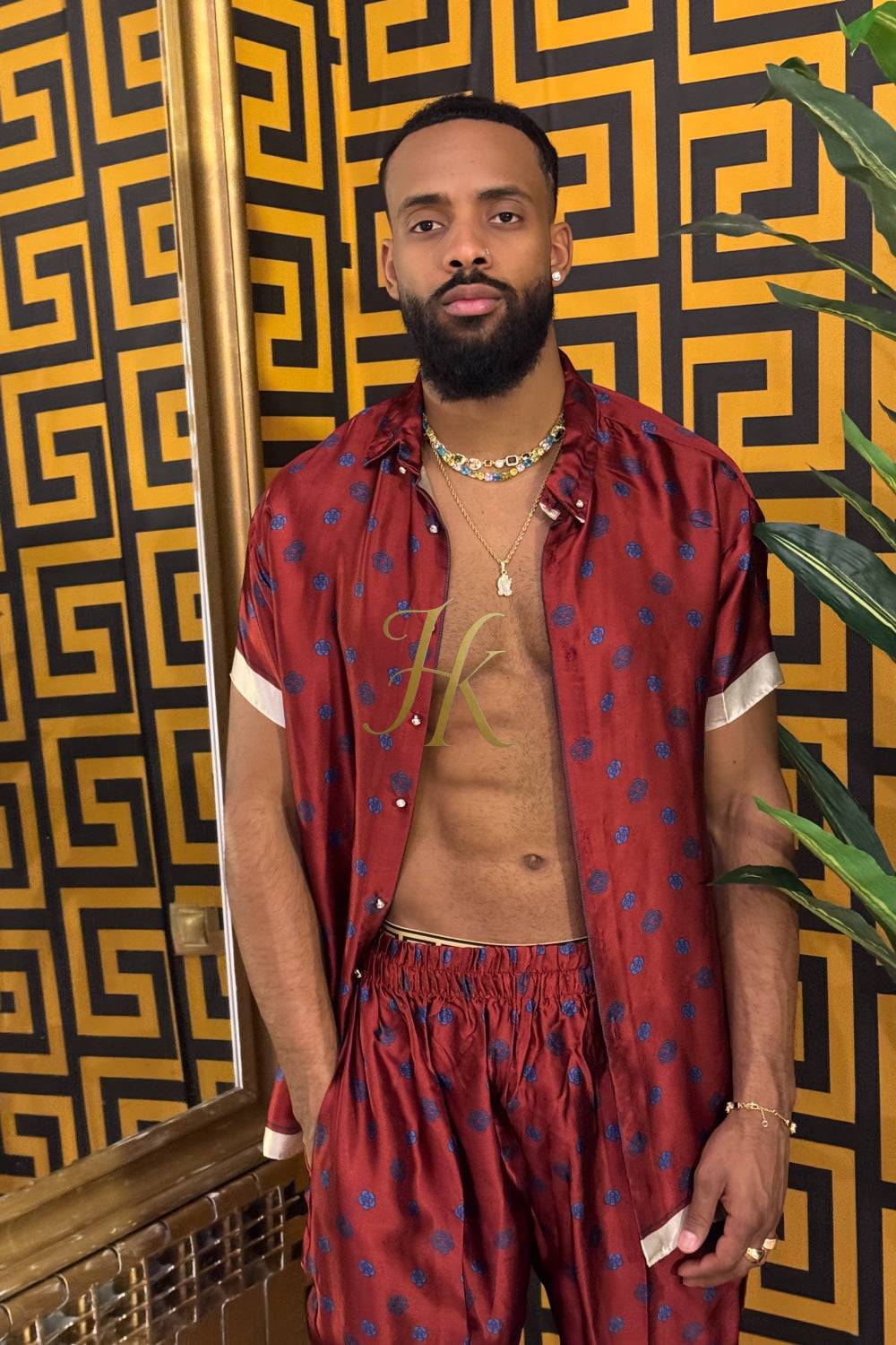 Men’s Premium Pure Silk Matching Set - kayibstrore