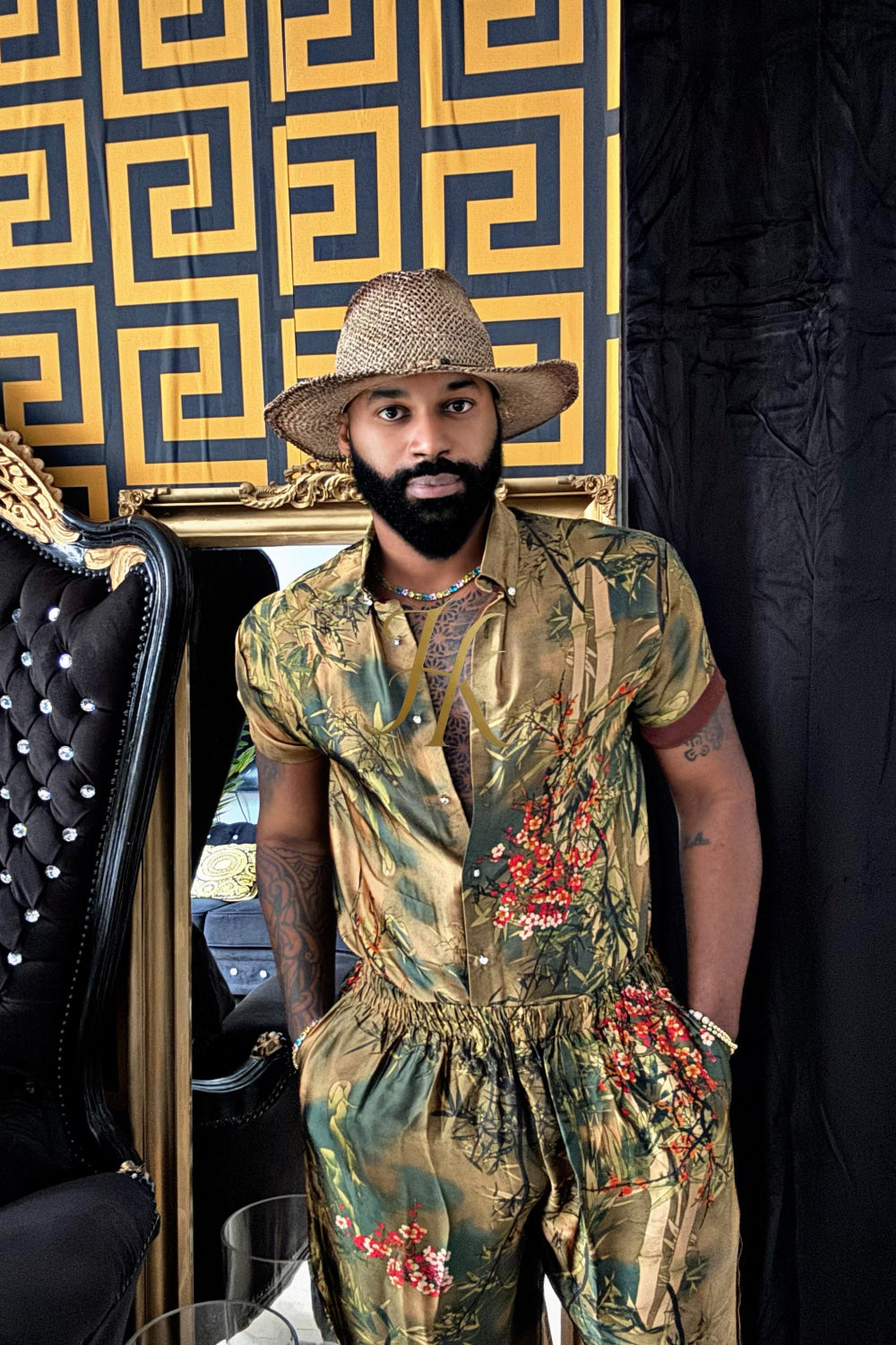 Luxury Handmade Outfits: Men's Luxury Silk Set - kayibstrore