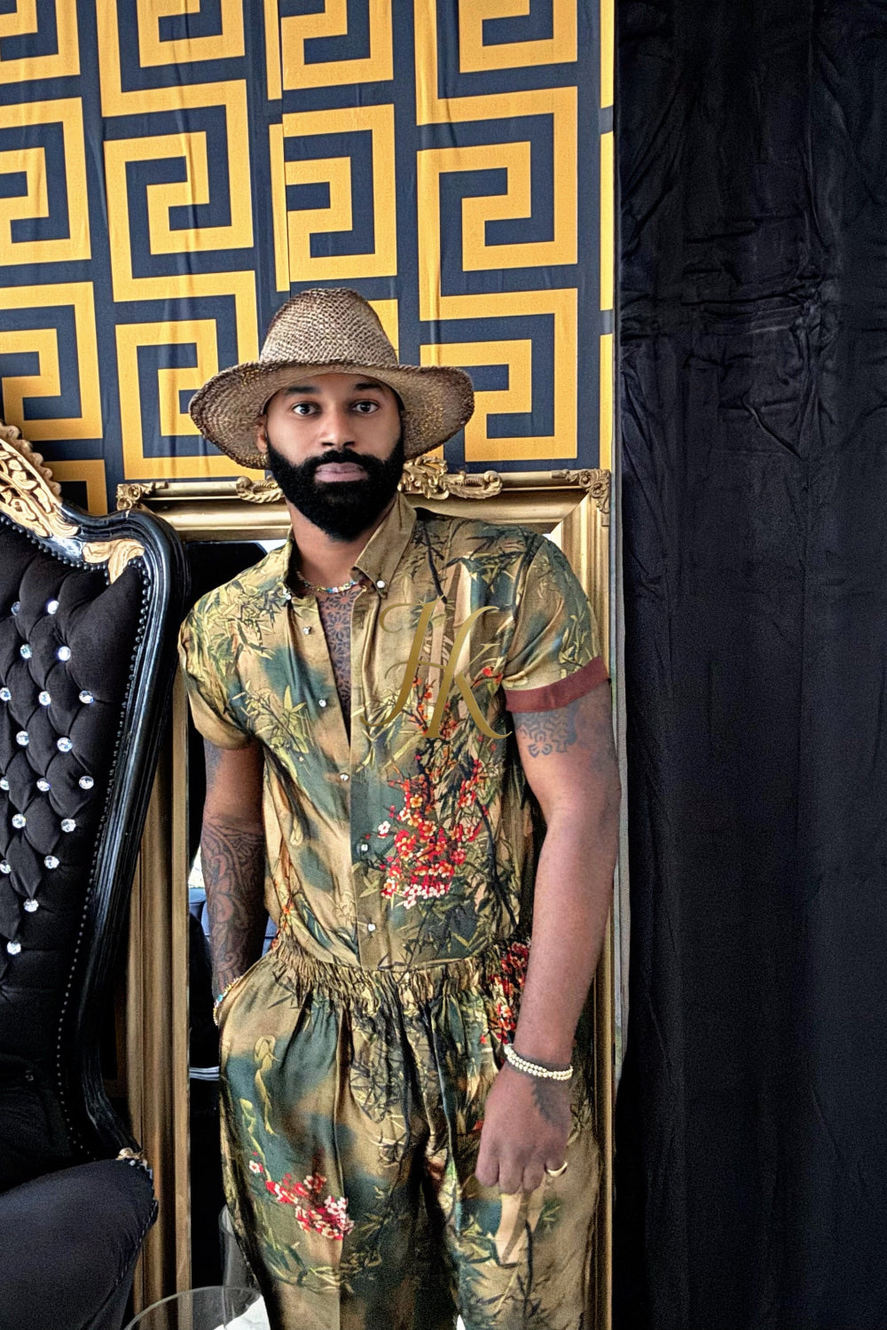 Luxury Handmade Outfits: Men's Luxury Silk Set - kayibstrore