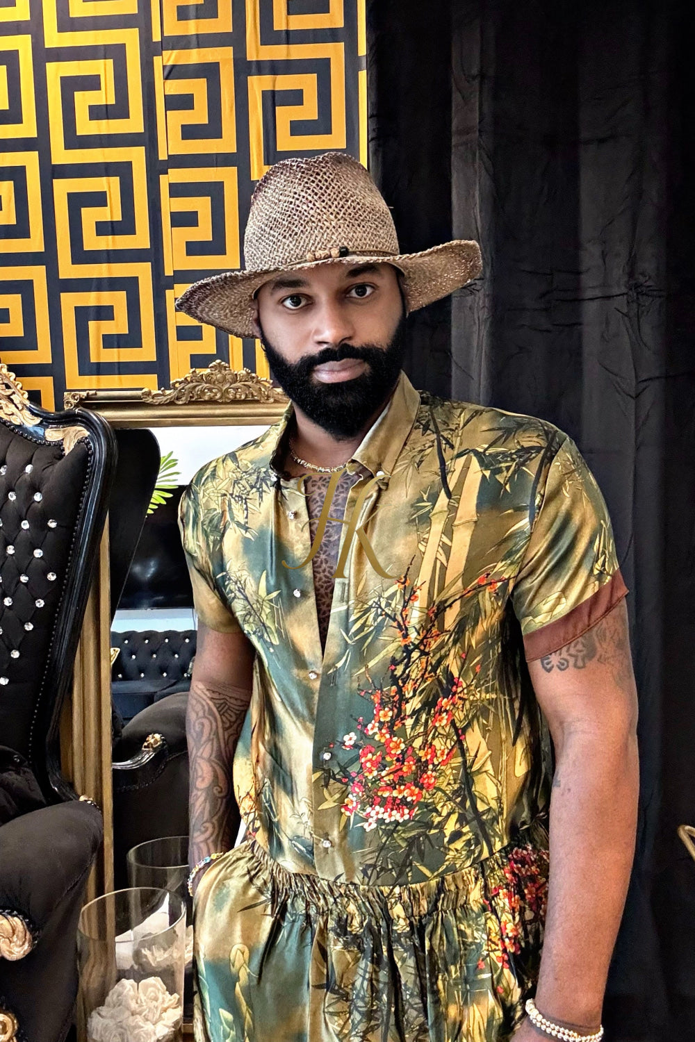 Luxury Handmade Outfits: Men's Luxury Silk Set - kayibstrore