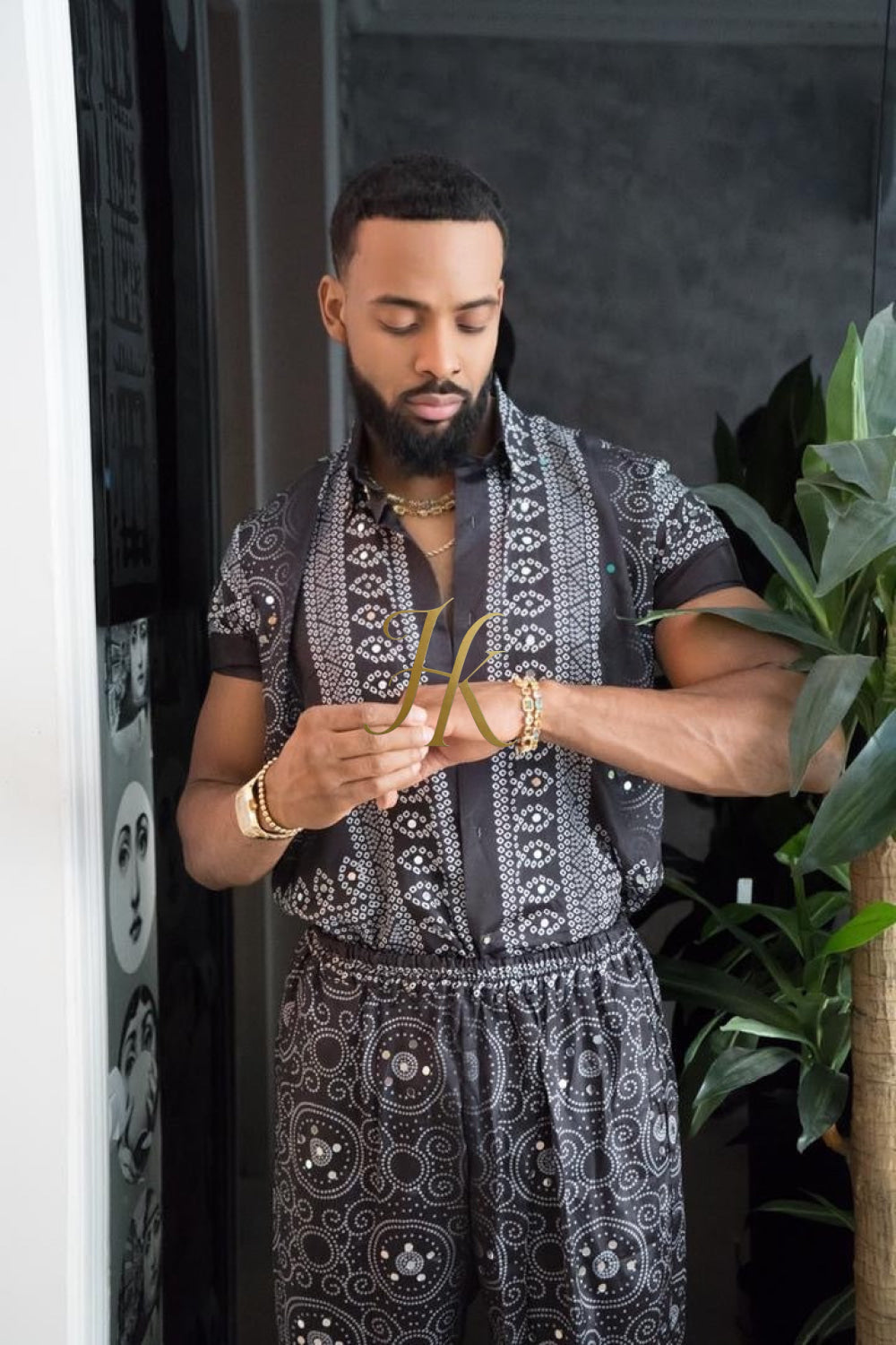 Exclusive Handmade Silk Ensemble – Limited Edition: Only 4 pcs Worldwide - kayibstrore