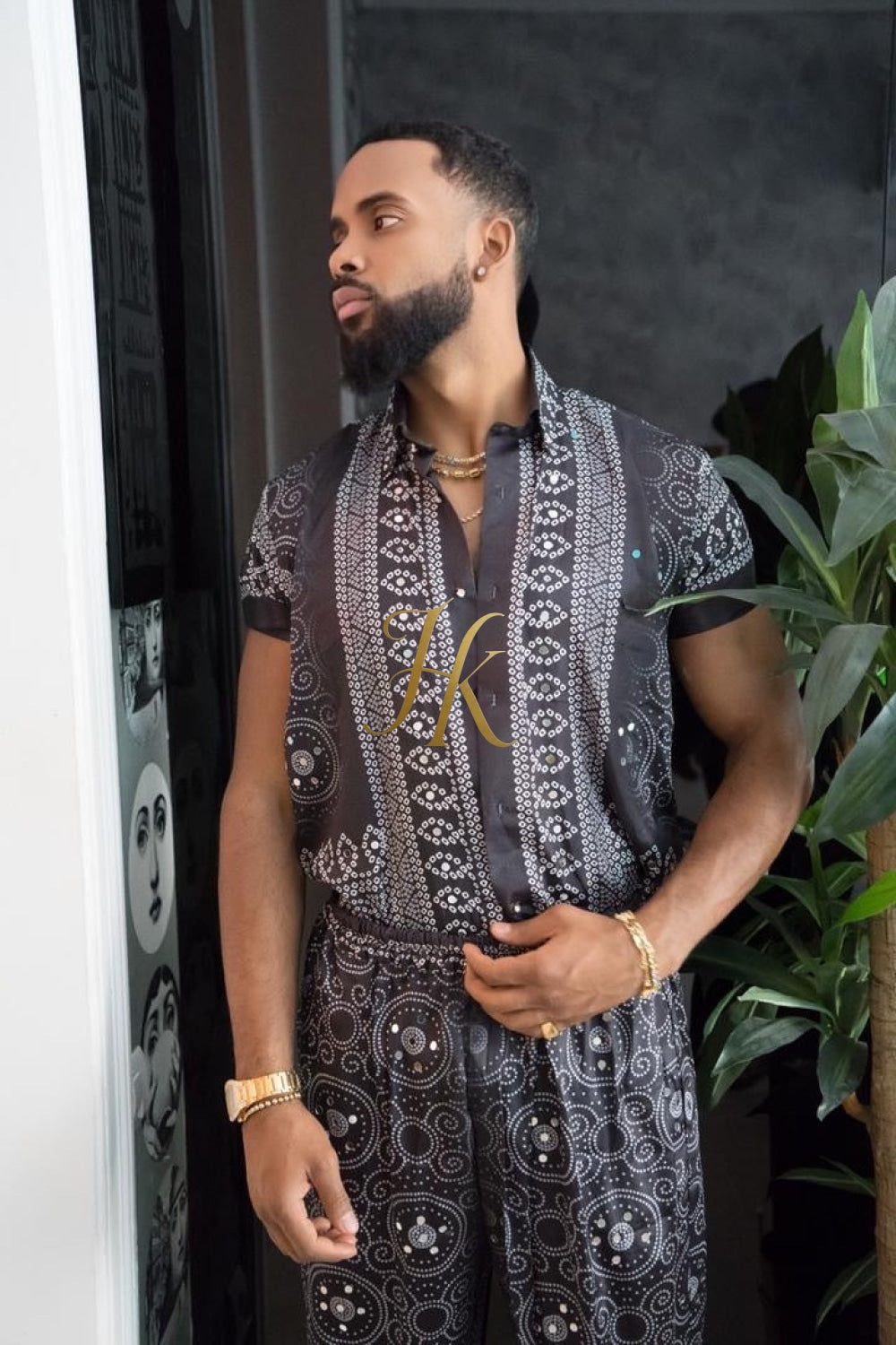Exclusive Handmade Silk Ensemble – Limited Edition: Only 4 pcs Worldwide - kayibstrore