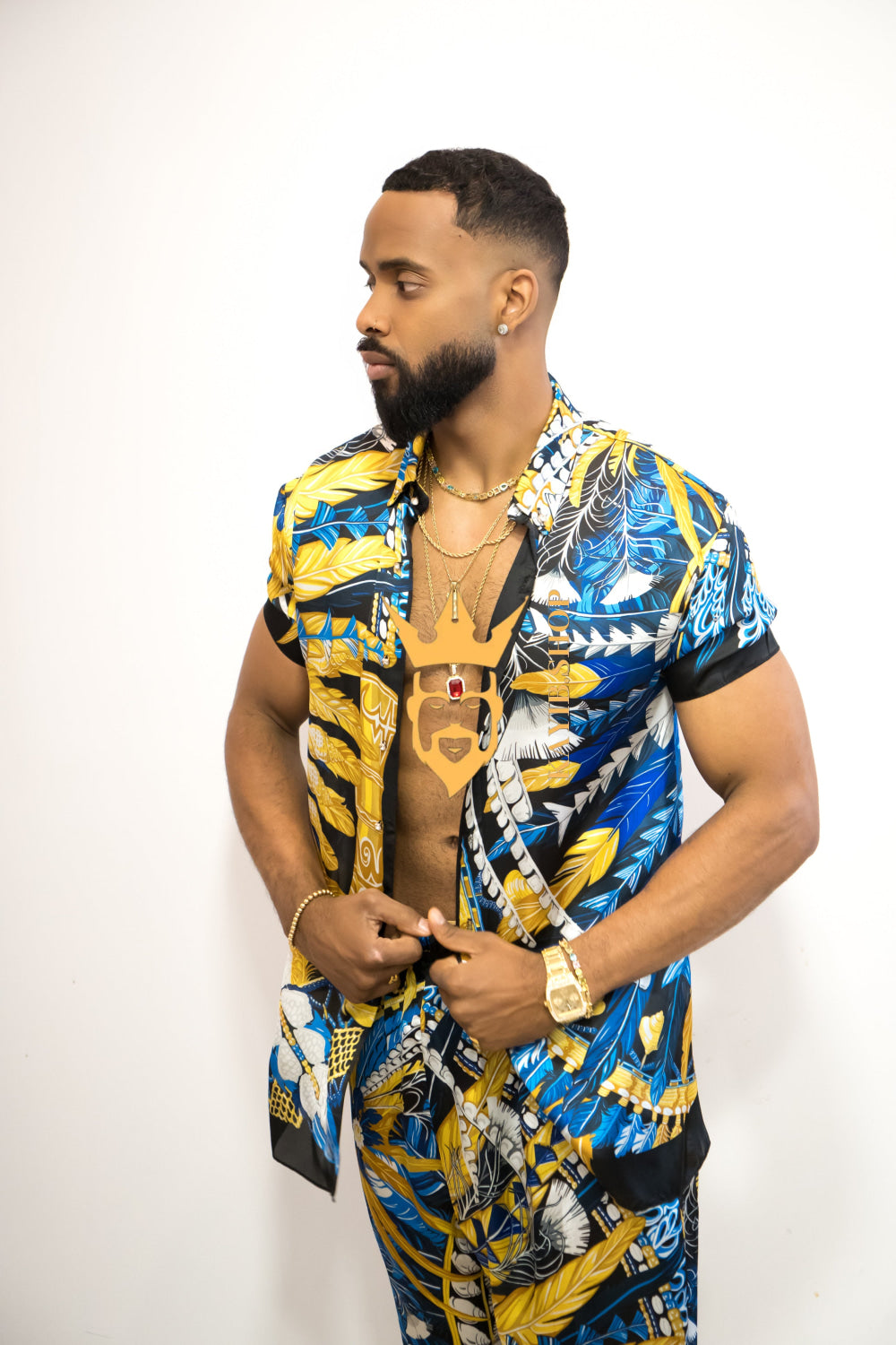 Luxury handmade Men's Silk Festival Outfits set - kayibstrore