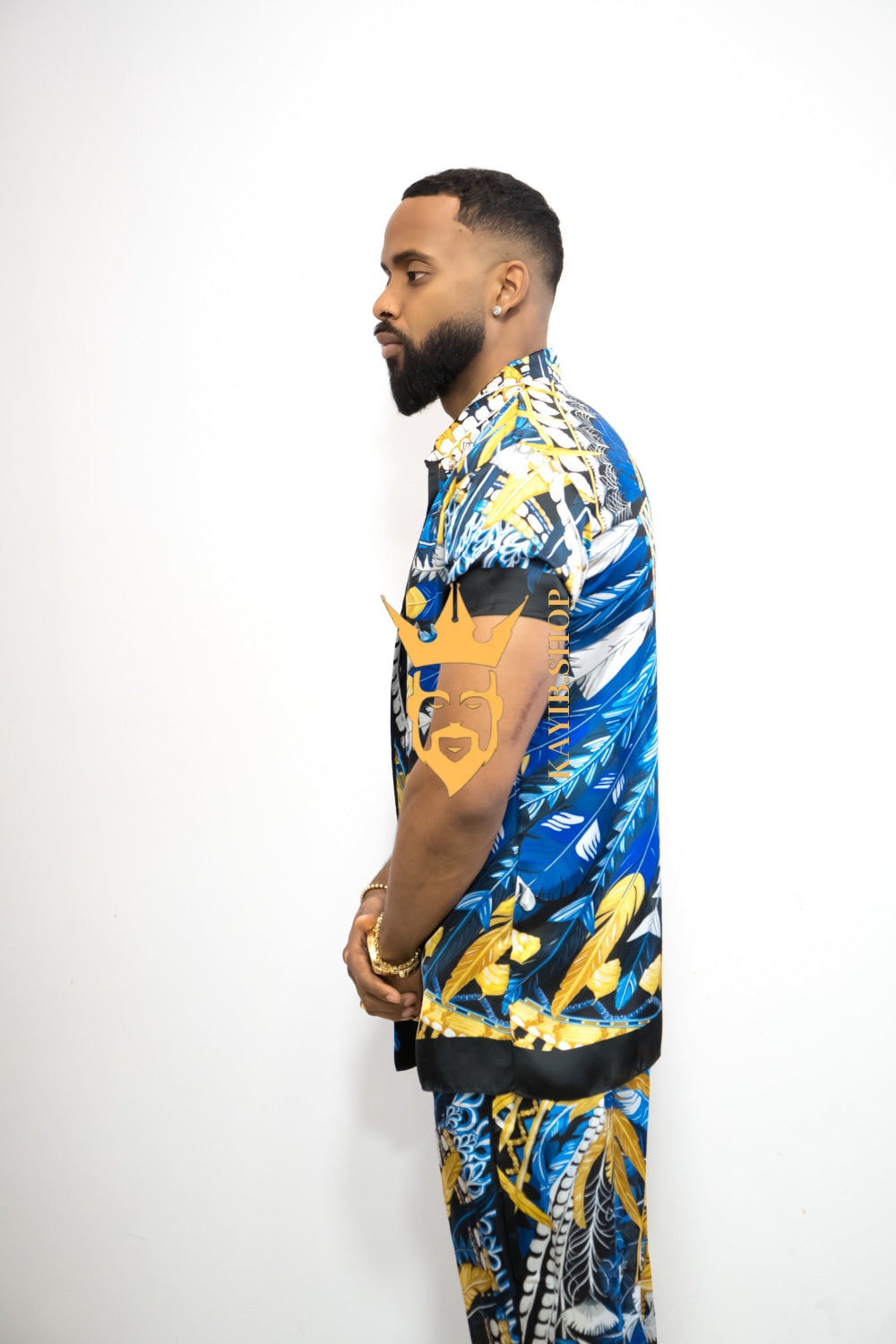 Luxury handmade Men's Silk Festival Outfits set - kayibstrore
