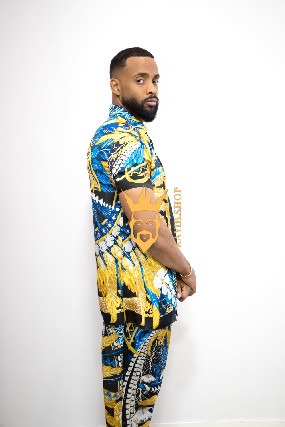 Luxury handmade Men's Silk Festival Outfits set - kayibstrore