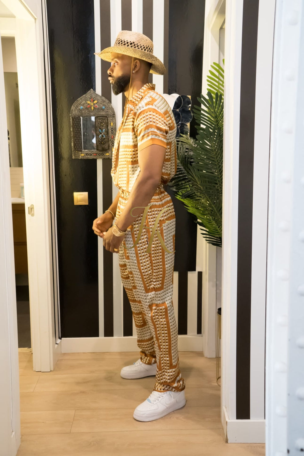 Luxury Handmade Outfits: Men's Luxury Silk Set - kayibstrore
