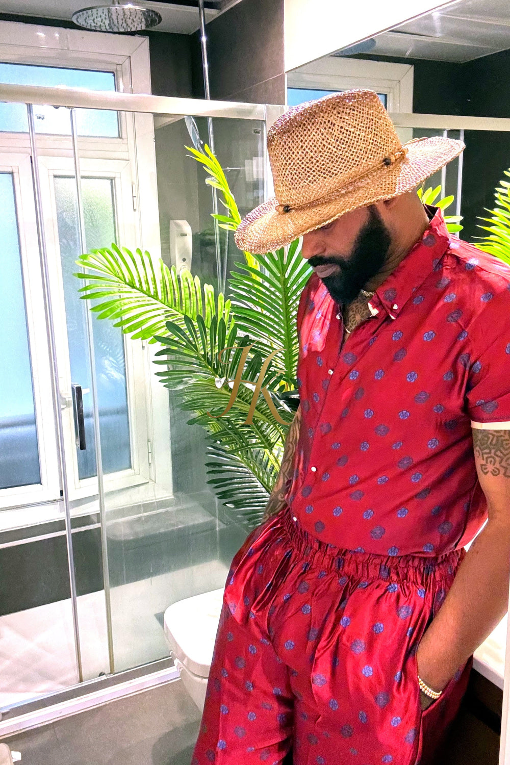 Handmade Outfits: Men's Luxury Silk Set - kayibstrore