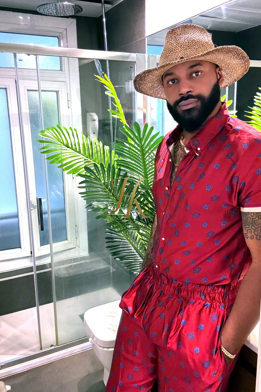 Handmade Outfits: Men's Luxury Silk Set - kayibstrore