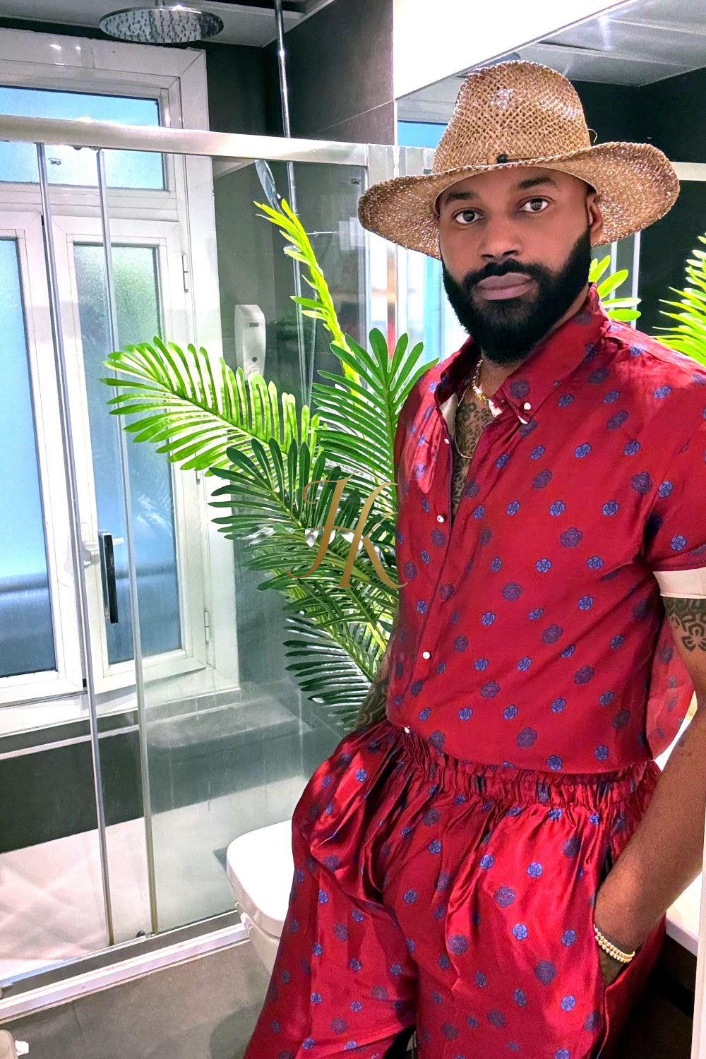 Handmade Outfits: Men's Luxury Silk Set - kayibstrore