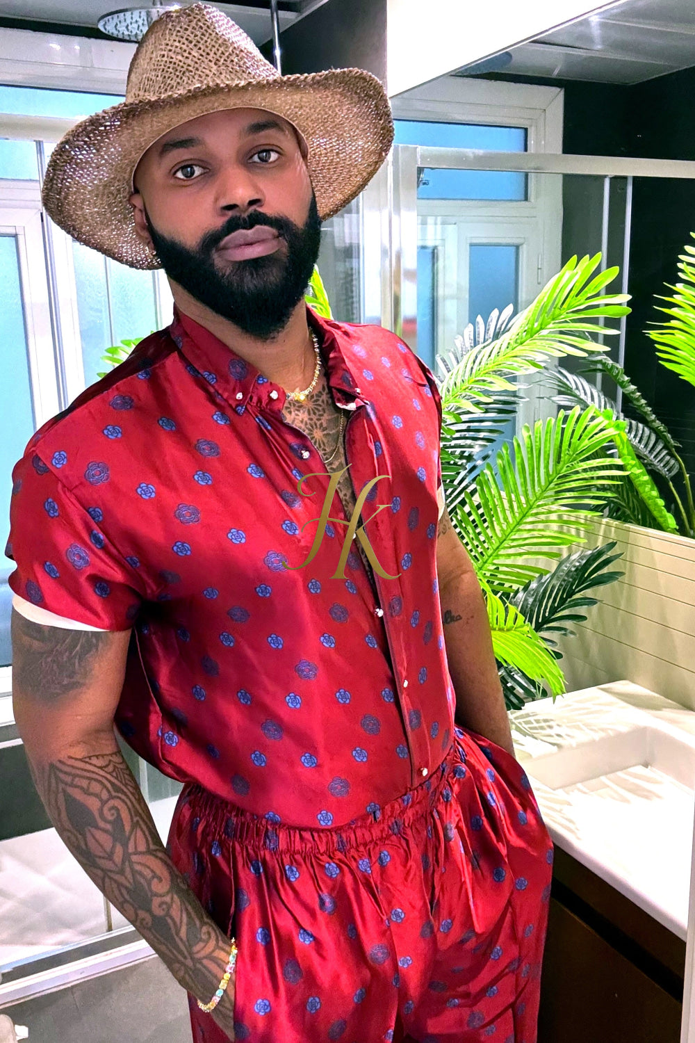 Handmade Outfits: Men's Luxury Silk Set - kayibstrore