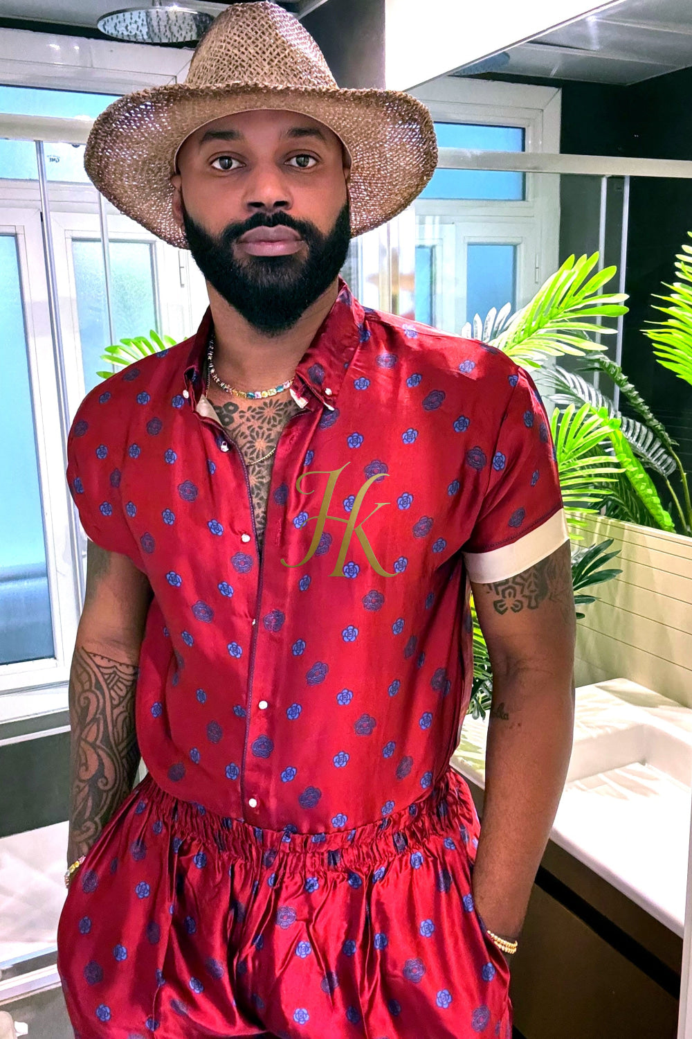 Handmade Outfits: Men's Luxury Silk Set - kayibstrore