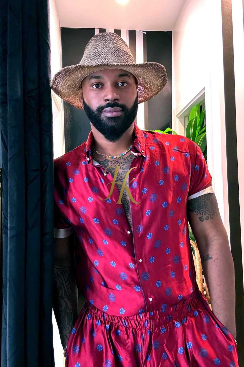 Handmade Outfits: Men's Luxury Silk Set - kayibstrore