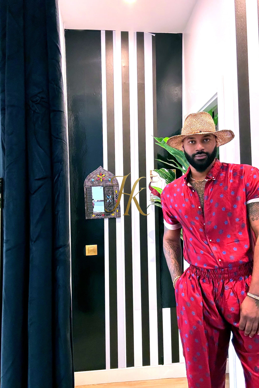Handmade Outfits: Men's Luxury Silk Set - kayibstrore
