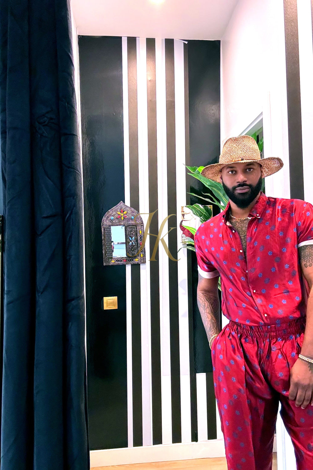 Handmade Outfits: Men's Luxury Silk Set - kayibstrore