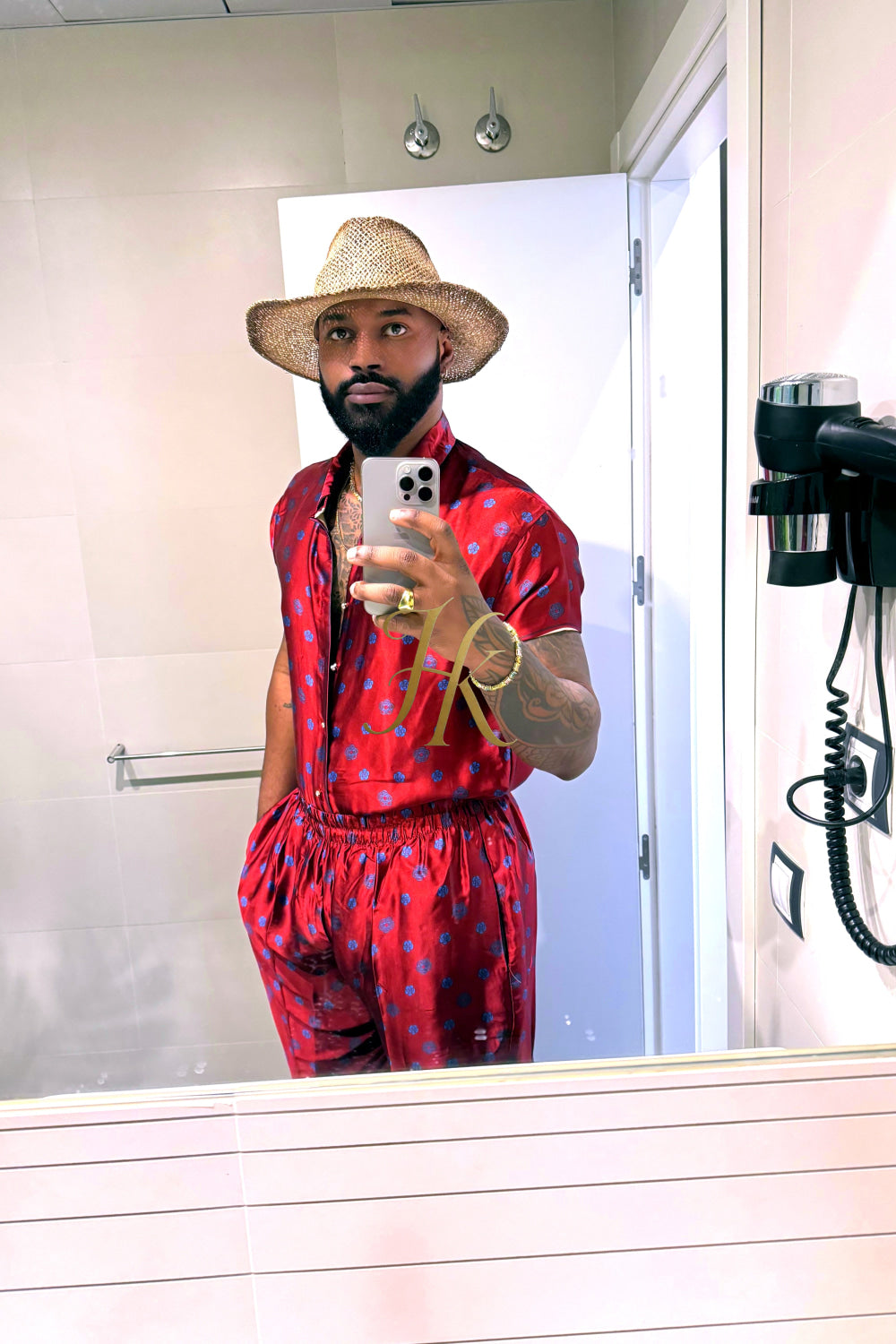 Handmade Outfits: Men's Luxury Silk Set - kayibstrore