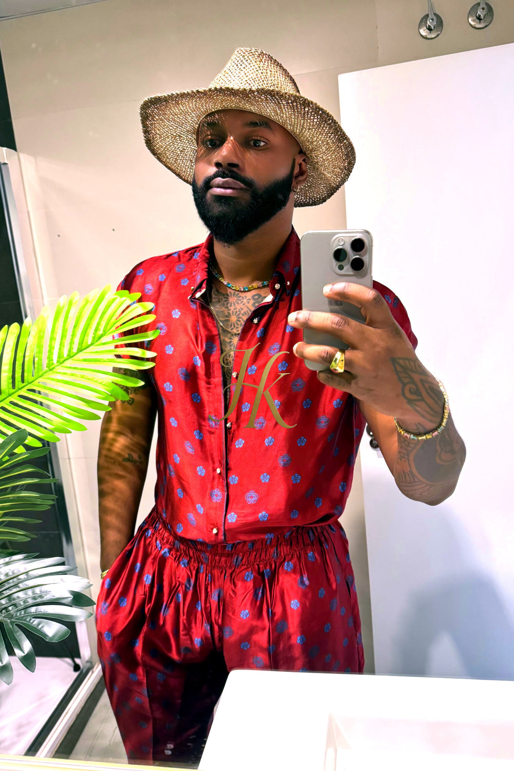 Handmade Outfits: Men's Luxury Silk Set - kayibstrore