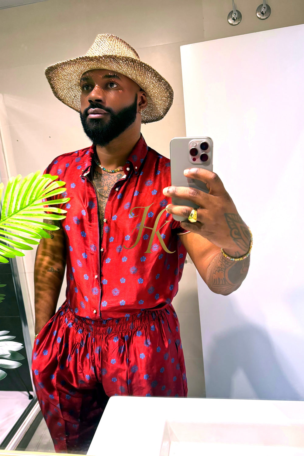 Handmade Outfits: Men's Luxury Silk Set - kayibstrore