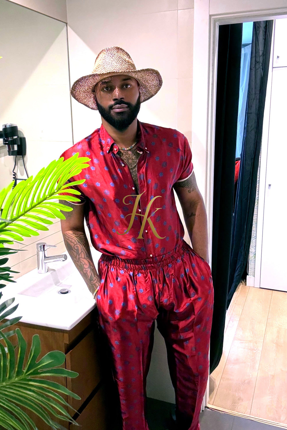Handmade Outfits: Men's Luxury Silk Set - kayibstrore