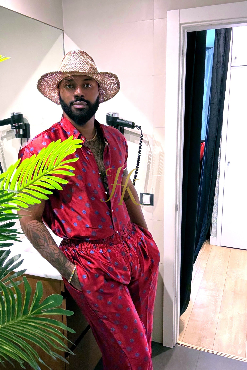 Handmade Outfits: Men's Luxury Silk Set - kayibstrore