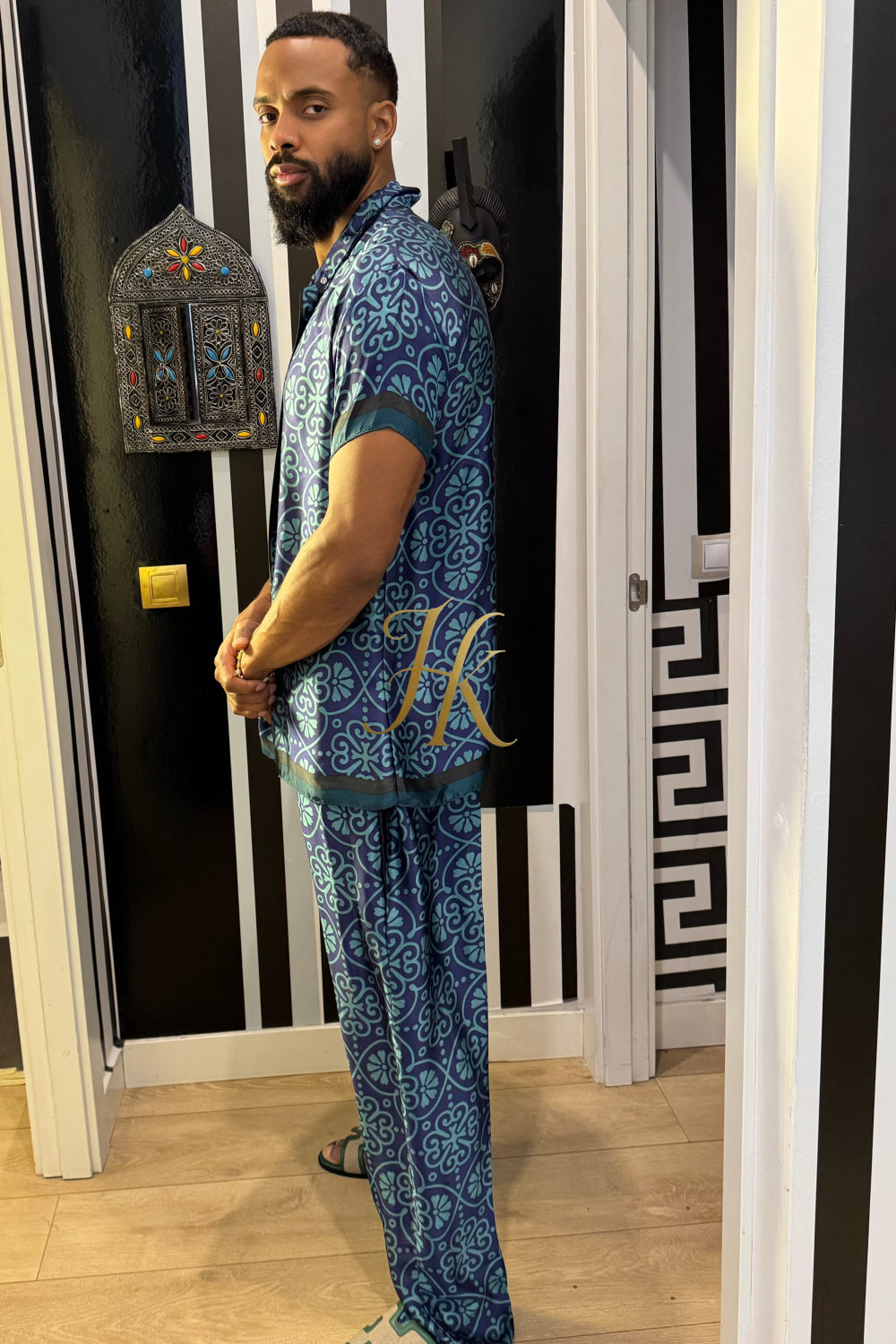 Premium Men’s Pure Silk Matching Set - kayibstrore